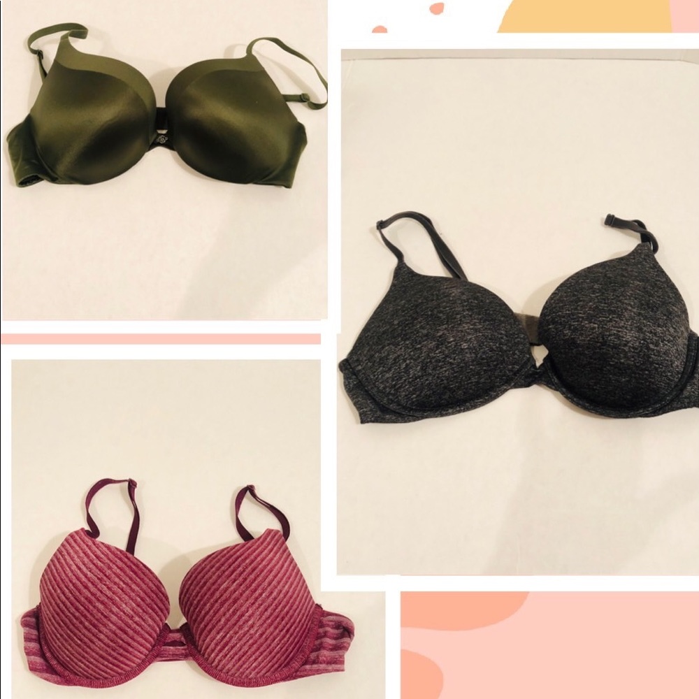 3 Victoria Secret bras